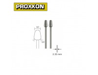 Твердосплавные фрезы 6 мм (2 шт.) Proxxon (28723)