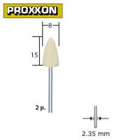 Полировальные насадки из войлока (2 шт) Proxxon (28801)