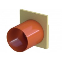 Торцевая заглушка с отводным патрубком DN 100 для каналов ACO SELF LOCK