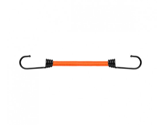 Эластичный шнурок BUNGEE CORD HOOK для крепления с двумя металлическими крючками для фиксации на концах, диаметр 8мм, длина 80см