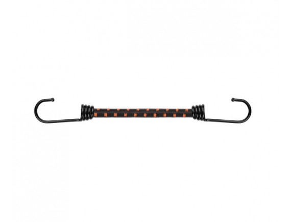 Эластичный шнурок BUNGEE CORD HOOK для крепления с двумя металлическими крючками для фиксации на концах, диаметр 8мм, длина 100см