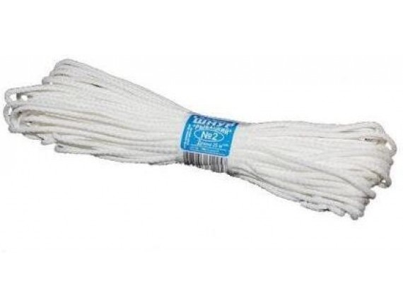 Шнур рыбацкий №1, диаметр 3мм, длина 25м