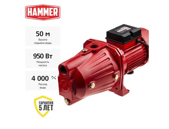 Насос садовый Hammer NAC900JET