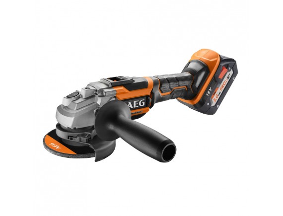 Углошлифмашина аккумуляторная AEG BEWS 18-125BL-502C