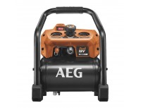 Компрессор безмасляный коаксиальный аккумуляторный AEG BK18-38BL-0 (без батареи)