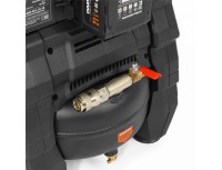 Компрессор аккумуляторный 21В / 220В DAEWOO DAC 90SLi SET