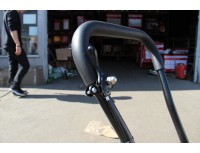 Виброплита Impulse VP60TL Loncin G200F (бак, колеса)