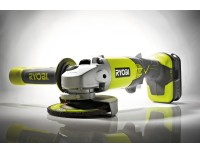 ONE + / Углошлифмашина RYOBI R18AG-0 (без батареи)