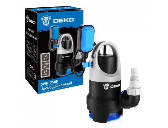 Насос дренажный DEKO DWP-750P