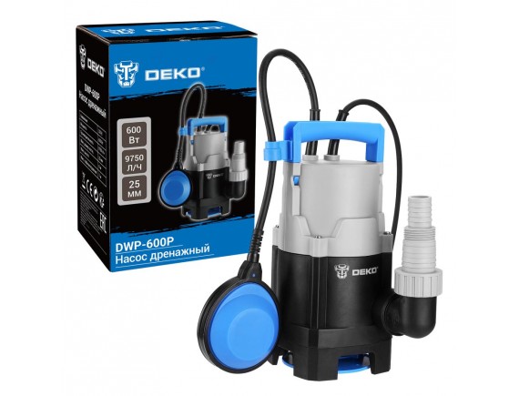 Насос дренажный DEKO DWP-600P