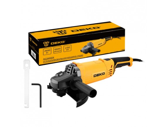 Углошлифмашина DEKO AG2600DK