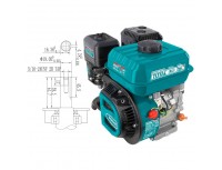 Бензиновый двигатель TOTAL TGEN16821
