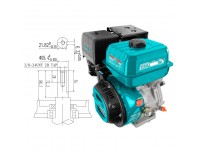 Бензиновый двигатель TOTAL TGEN1881