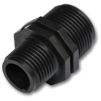 Муфта (ниппель) редукционная 1″ наружная х 3/4″ наружная