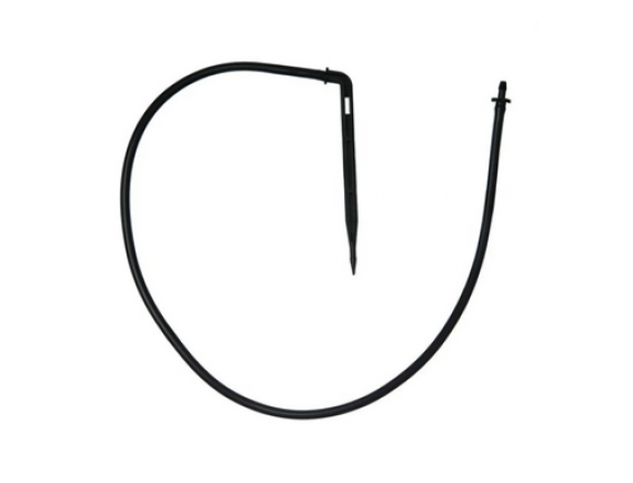 Капельница-стрелка лабиринтная, прямой угол, длина 15см, 2л/ч  (арт. 2152) + Трубка с адаптером