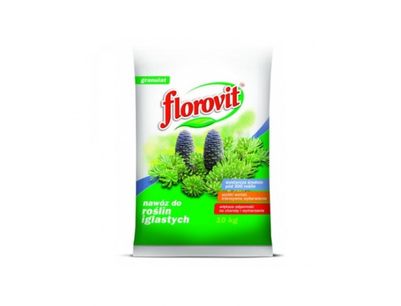 Удобрение Florovit для хвойных гранулированное, пакет 25кг