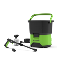 Мойка высокого давления Greenworks 40V GDC40 аккумуляторная