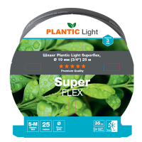 Шланг Plantic Light Superflex, 19мм, 3/4 дюйма, 25м, арт. 39391-01