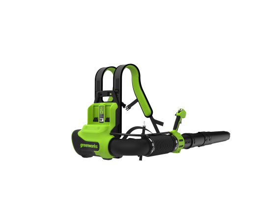 Воздуходув аккумуляторный ранцевый Greenworks 40V GD40BPG2 (1хАКБ 4Ач и ЗУ) б/щ