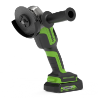 Угловая шлифовальная машина аккумуляторная Greenworks 24V GD24AGK4 (1хАКБ 4 Ач и ЗУ)