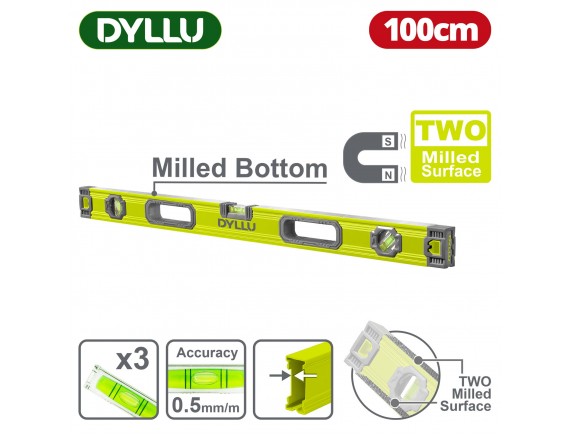 Уровень магнитный 1000мм DYLLU DTSL3G100