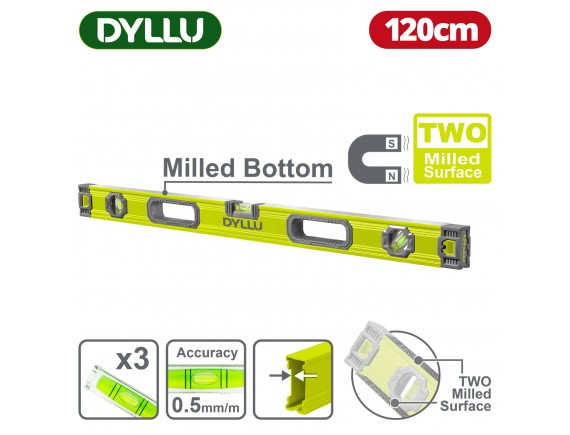 Уровень магнитный 1200мм DYLLU DTSL3G120