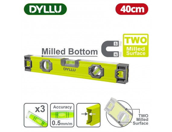 Уровень магнитный 400мм DYLLU DTSL3G40