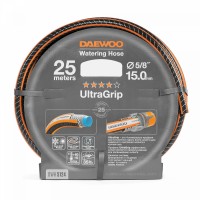 Шланг поливочный 5/8" (15мм), DAEWOO UltraGrip, 25м