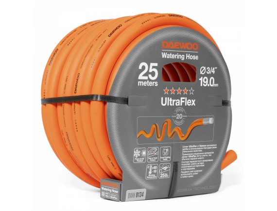 Шланг UltraFlex диаметр 3/4 " (19мм), длина 25м DAEWOO DWH 8134