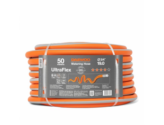 Шланг UltraFlex диаметр 3/4" (19мм), длина 50м, DAEWOO DWH 8137