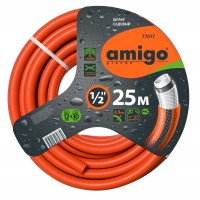 77017 AMIGO Шланг садовый пятислойный 1/2 дюйма (13мм), 25м