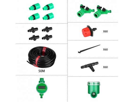 Комплект для капельного полива DEKO DKI50 SET