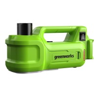 Домкрат автомобильный гидравлический аккумуляторный Greenworks G24JACK 24V, без АКБ и ЗУ