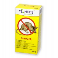 Крысиный яд. Родентицид для борьбы с грызунами Mauzer (200-600г.)