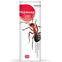 Средство-приманка против садовых и домовых муравьев в помещениях и на приусадебных участках МУРАВЬЕД Супер, Г, 120г