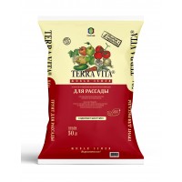 Питательный грунт Живая земля TERRA VITA Для рассады, 50л