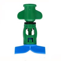 Микроспринклер (микроджет) подвесной 1,5-3 бар, 90-127л/ч, радиус 3-4м, синяя форсунка, арт. MS1013