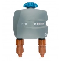 Таймер полива Hunter BTT-201 (2 зоны) с поддержкой функции Bluetooth и питанием от щелочной батареи (входит в комплект)
