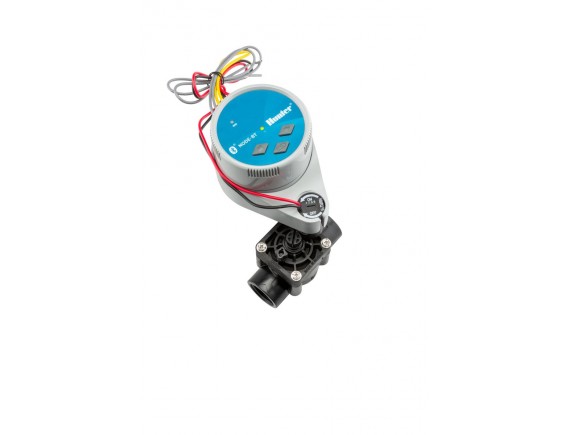 Контроллер управления поливом HUNTER NODE BT-100-VALVE-B (1 зона) с соленоидным клапаном (питание от батарейки Крона, в комплект не входит)