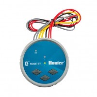 Контроллер управления поливом HUNTER NODE BT-200 + 2 соленоидных клапана PGV-101-GB в комплекте (2 зоны, питание от батарейки Крона, в комплект не входит)