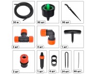 Капельный полив ЖУК от водопровода (на 90 растений)