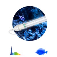 Фитолампа для растений и рыб светодиодная ЭРА FITO-10W-Ra90-Т8-AQUA для аквариума, 10Вт, полный спектр