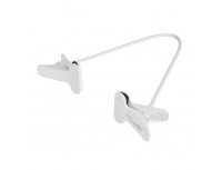 Подставка для светильника ULI-P на прищепке, длина трубки 600мм, белая, UFP-M04D-600 WHITE POLYBAG 