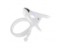 Штатив гибкий с прищепкой и держателем для фитосветильника, Ritter, белый