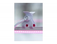 Штатив гибкий с прищепкой и держателем для фитосветильника, Ritter, белый