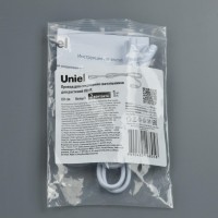 Кабель соединительный для фитоламп UNIEL, FERON, UCX-PP2-L10-080 WHITE 1 POLYBAG ULI-P, 80см, 2 контакта, цвет белый