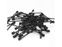 Фиксированные зажимы, крючки двухсторонние пластиковые для подвязки растений