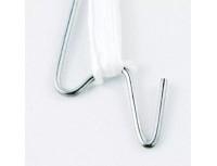 Крючок металлический 180мм для подвязки томатов со шпагатом светостабилизированным (круглое сечение, намотка 10м)