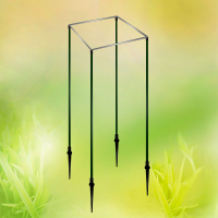 Кустодержатель металлический квадратный, ширина 30*30см, высота 50см