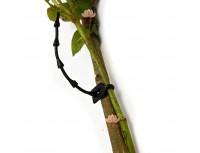 Стяжки резиновые многоразовые для подвязки и фиксации растений 13см, 20шт